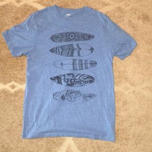 Blue feather, old navy short sleeve tee